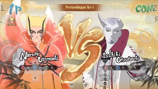 Naruto Uzumaki Baryon Mode vs Isshiki Otsutsuki (Yuzu Emulator) Naruto Ninja Storm Connection