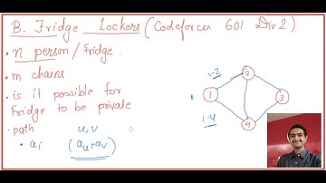 B. Fridge Lockers: Codeforces Round 601 Div2