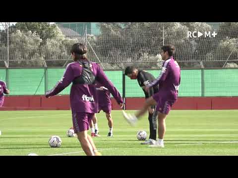 Abdón y el resto de la plantilla prepara el duelo ante el Castellón