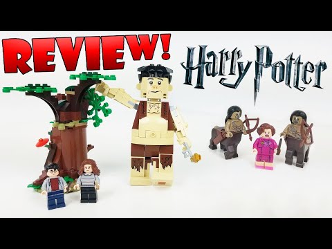 YouTube thumbnail: LEGO Harry Potter Review: 75967 Forbidden Forrest: Umbridge's Encounter (2020 Set)