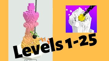 WRECKING BALL! Levels 1-25 Walkthrough.