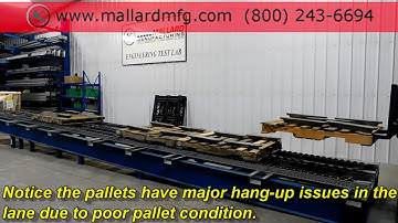 Heavy Duty Freezer Application Calls for Magnum Wheel Pallet Flow