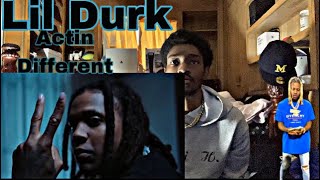 Lil Durk - Actin Different (Official video) Reaction