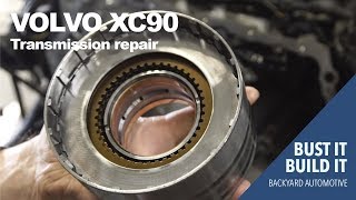 Finding the problem with a XC90 4T65E transmission.