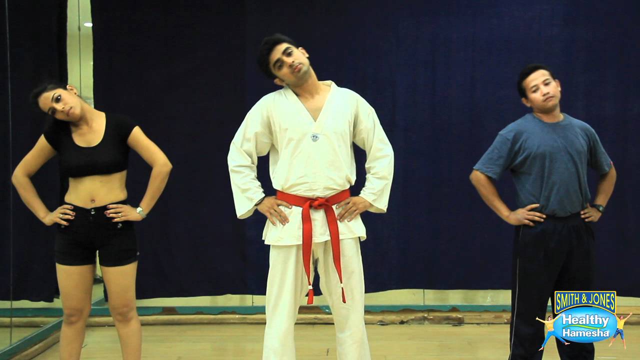 Warm Up Sideways neck Flex