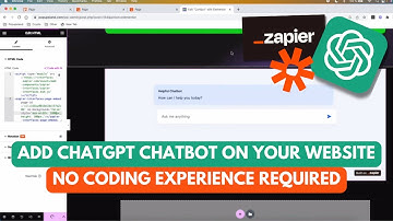 Zapier ChatGPT Ai Chatbot on your website in minutes using Zapier Interfaces