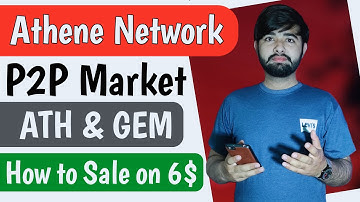 How to Sell ath Token Athene P2P Market | Athene mining withdraw | How to sell gem - ath in athene