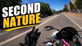 When A Motorcycle Starts Feeling Natural