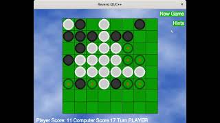 Reversi Qt/C++