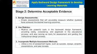 Module2 Lecture 3   Apply Backward Design framework to develop LTM Final Net Worth