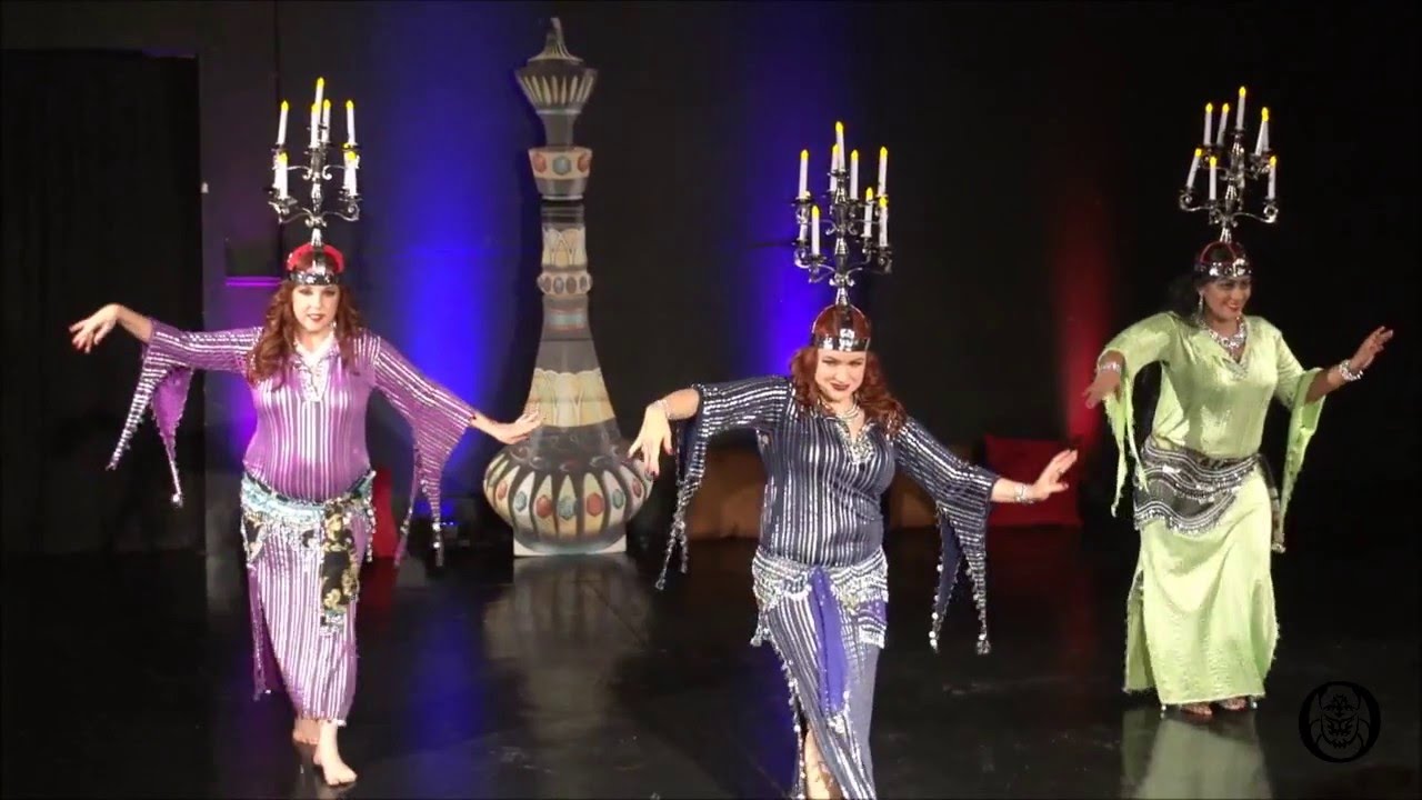 Houston Belly Dance "Zeina with Shamadan" by Ahlam Dance Company