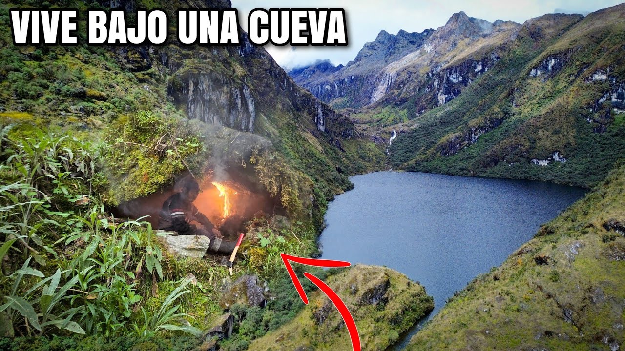 Asi es la vida de un hombre que VIVE SÓLO en una CUEVA (1/1)
