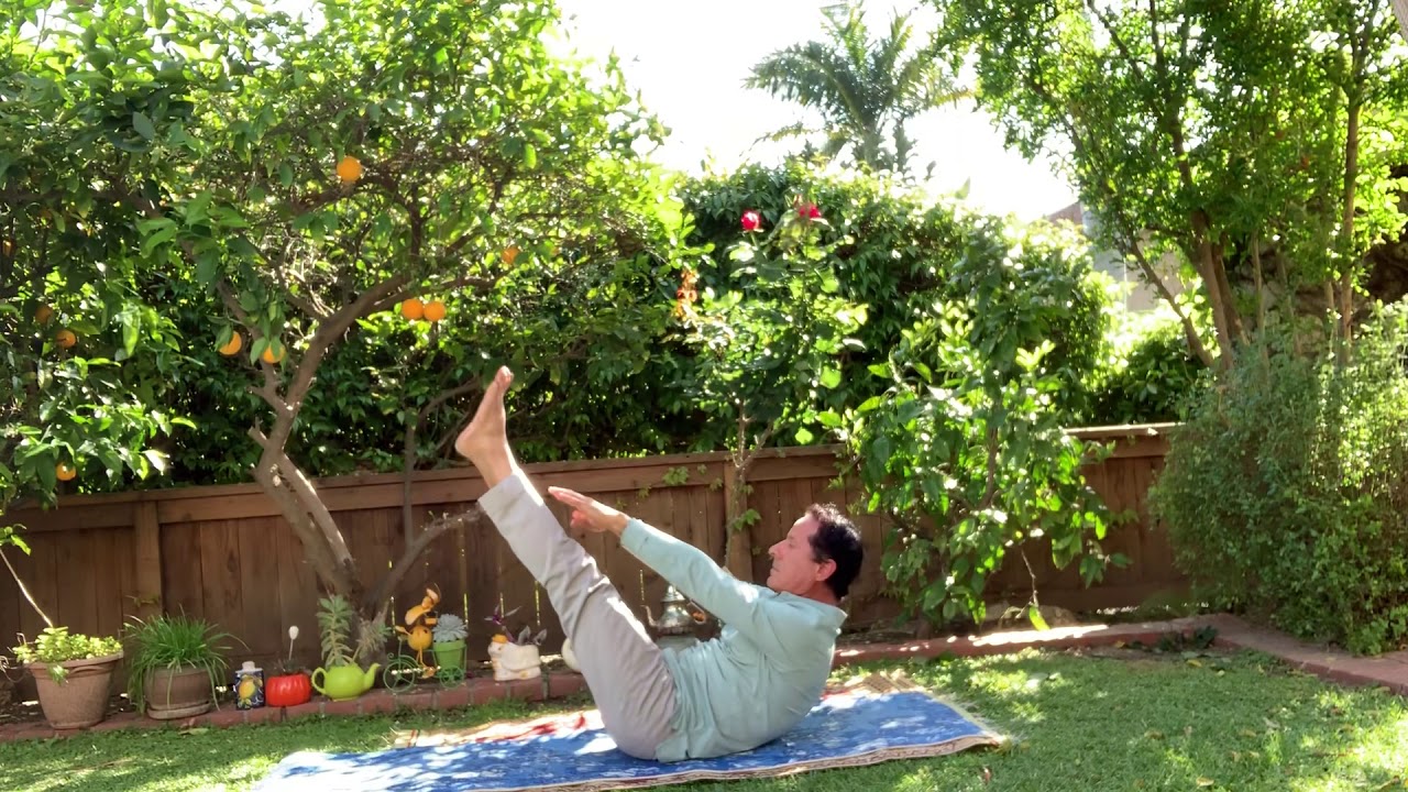 Garden Yoga 1 YouTube
