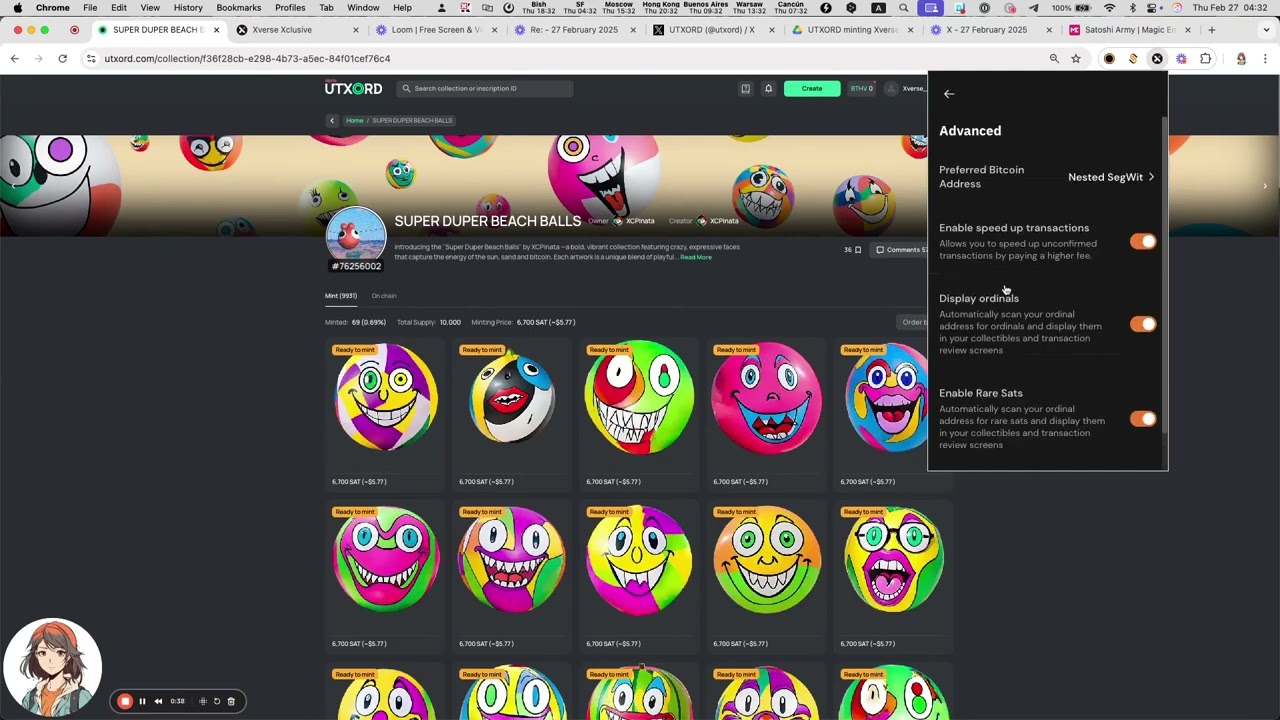 How to Switch from a Nested SegWit Address to a Native SegWit Address in Xverse