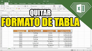 Como Quitar el formato de tabla en Excel Fácilmente | Cambiar estilo de tabla trucos y tips