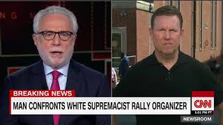 White Supremacist Rally Organizer Confronted