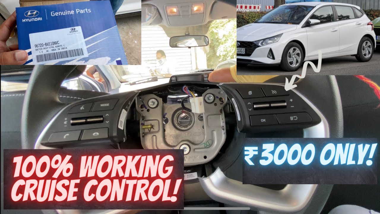 Cruise Control😵In Hyundai i20 💰Installation cost Explained! YouTube