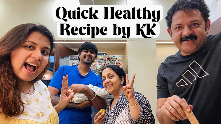 Quick Healthy Recipe by KK | Diya Krishna | Ozy Talkies