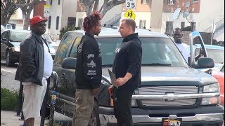 Stealing License Plates In The Hood Prank!