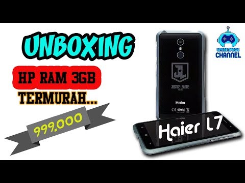 Unboxing Haier Leisure L7 Smartphone harga 2 jutaan dengan spesifikasi mantap... Jangan Lupa Subscri. 