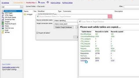 Copying tables from one SQL Database to Another