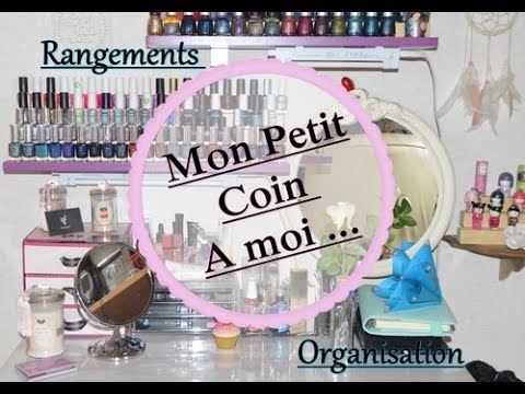 Rangements et Organisation : Mon petit coin à moi ... beauté suisse