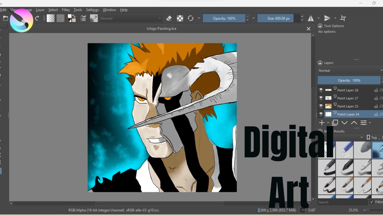 Drawing Ichigo Bleach TYBW YouTube