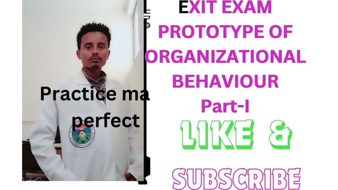 Organizational behaviour exam questions with answer