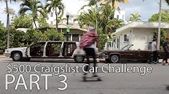 $500 Craigslist Car Challenge. ep 3. Selling the cars in Miami