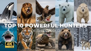 Top 10 Most Powerful Hunters In The Wild Natures Apex Predators Revealed