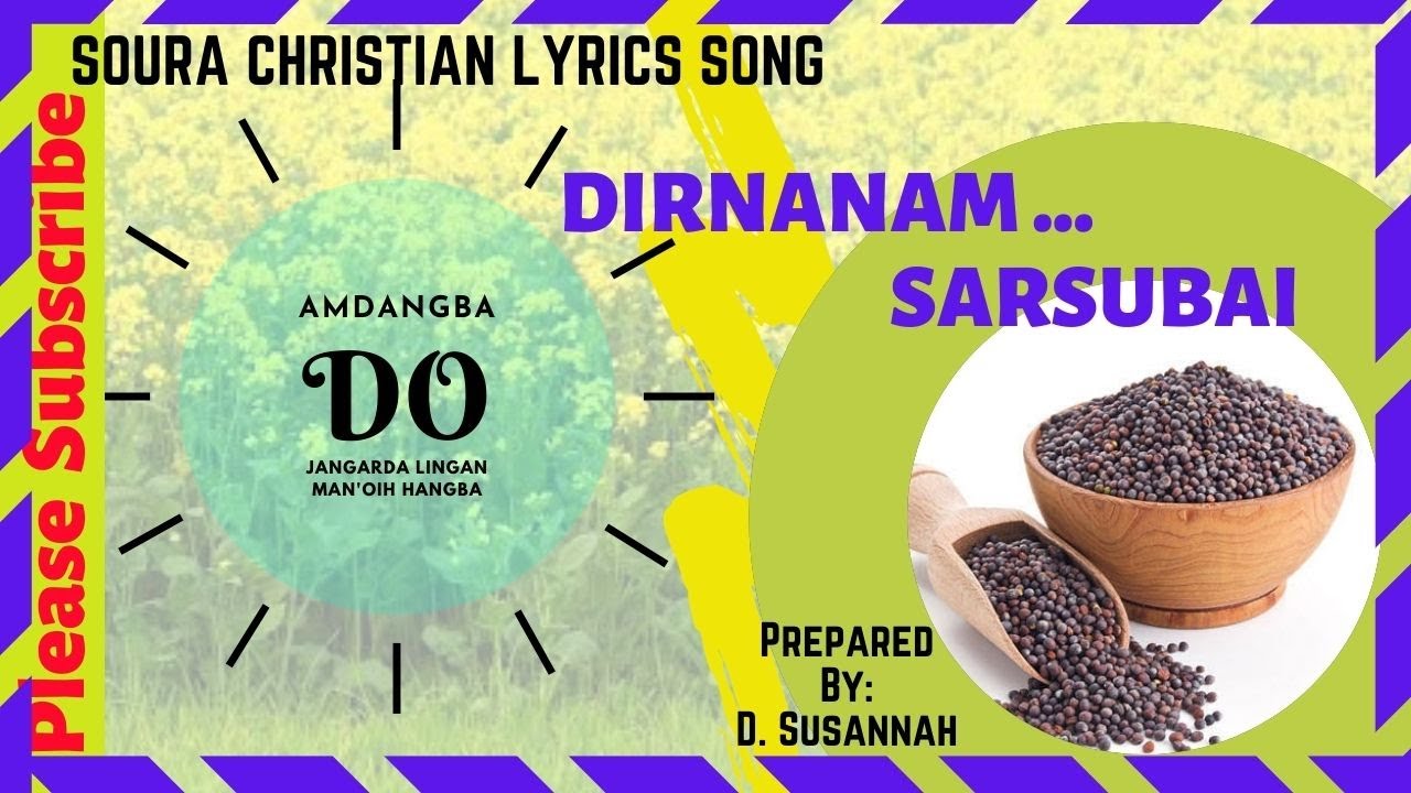 DIRNANAM SARSUBAI GI DAKULEN DEN//SOURA CHRISTIAN DEVOTIONAL SONG//