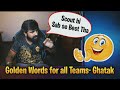 Soul Godlike Relation❤️ Ghatak on Scout | Golden Words by Ghatak to IGC⭐