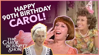 Celebrating Carol Burnett on Her 90th Birthday! 🥳