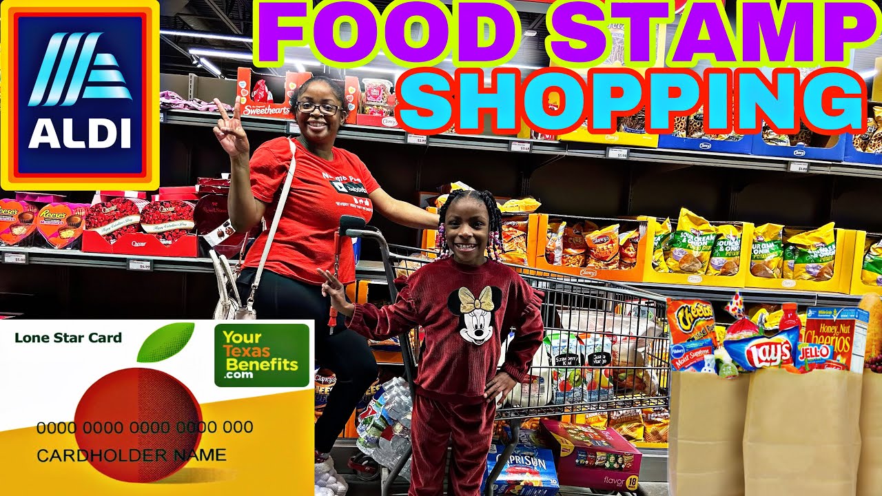FOOD STAMP GROCERY SHOPPING VLOG AT ALDI’S & KROGER ON A TIGHT BUDGET