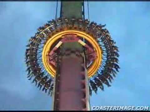 Drop Zone at Kings Island - Kings Island Drop Tower