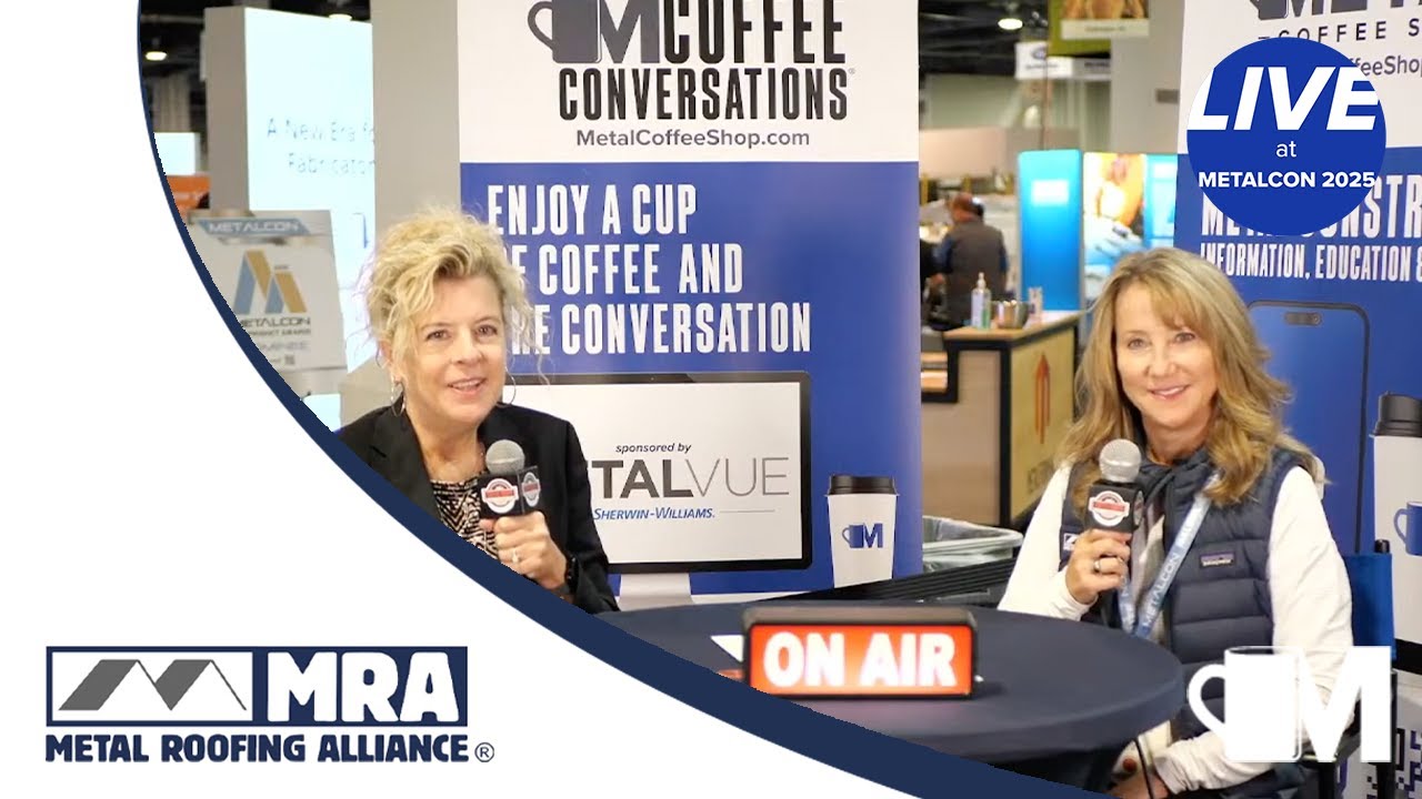 Live from METALCON with Metal Roofing Alliance! - YouTube