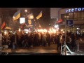 Київ, смолоскипний марш на честь Героїв Крут 29 січня 2015 року