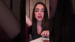 Trying spicy baby crab snacks #crab #seafood #review #asianfood
