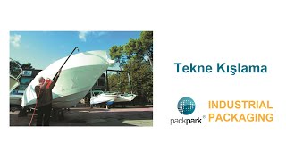 Ripack Shrink Tabancası Ile Tekne Kışlama