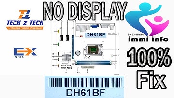 INTEL DH61BF NO DISPLAY FIX CASE STUDY 100% WORKING