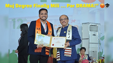 My Law Degree Convocation Vlog 🎓 | Manipal University Ka Real Experience Sach Jo Koi Nahi Batata!”
