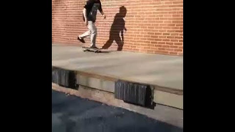 Ollie Off Loading Dock !