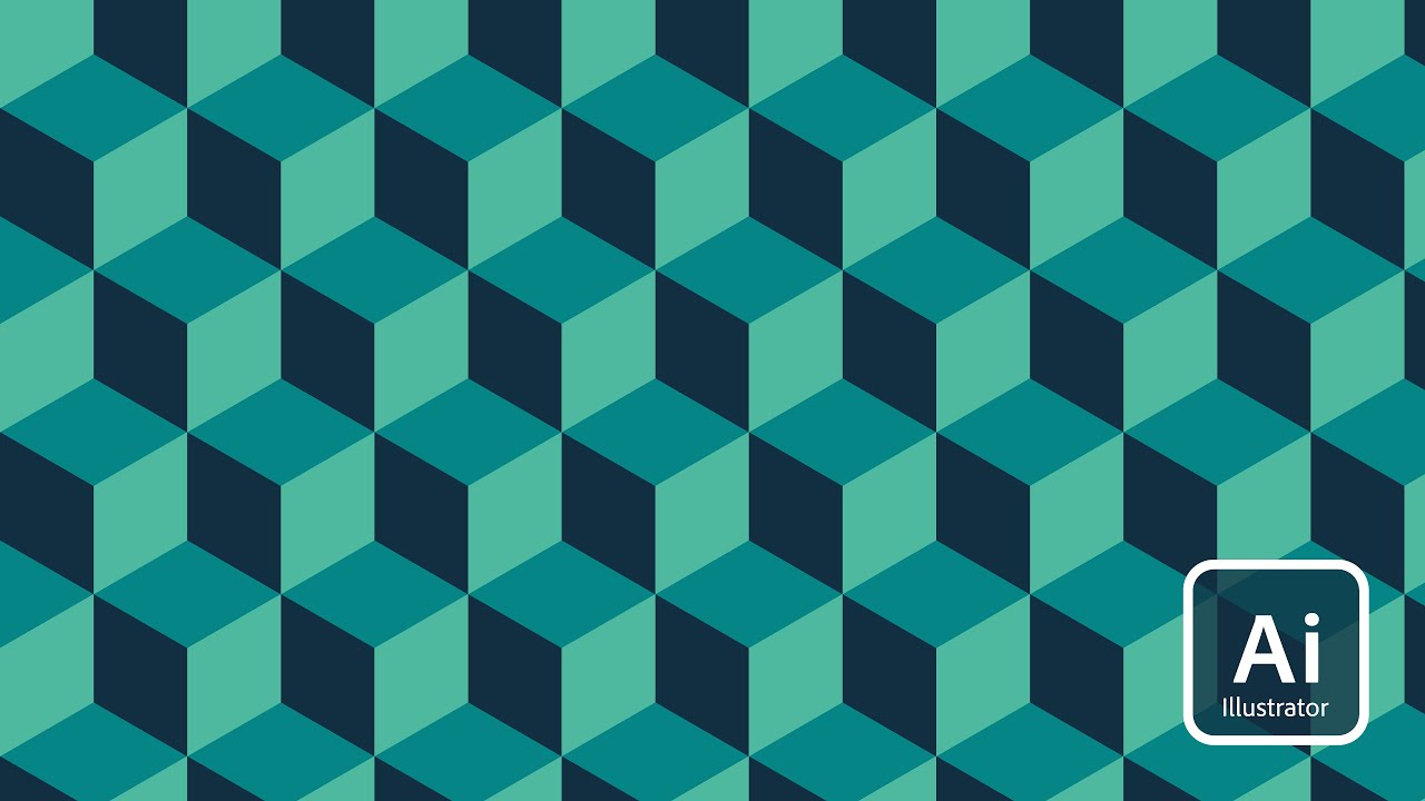 Create a Seamless, 3D, Geometric Pattern in Photoshop