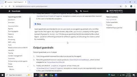 "OpenAI Agents SDK + Gemini API | Build Input Guardrails"