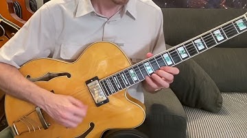 Practice #19 C Melodic Minor Scale, 3 notes per string (with TAB)