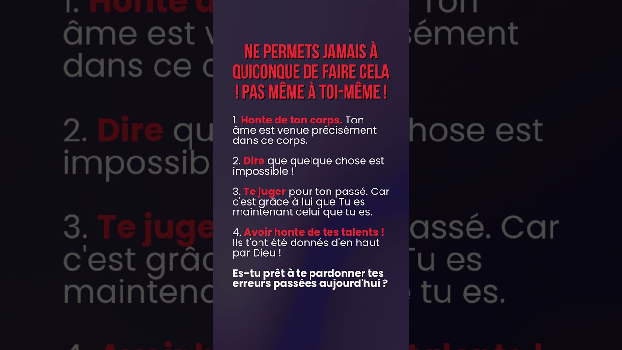 🛡️ Ne laisse jamais personne faire ça #citations #motivation #citationsprofondes