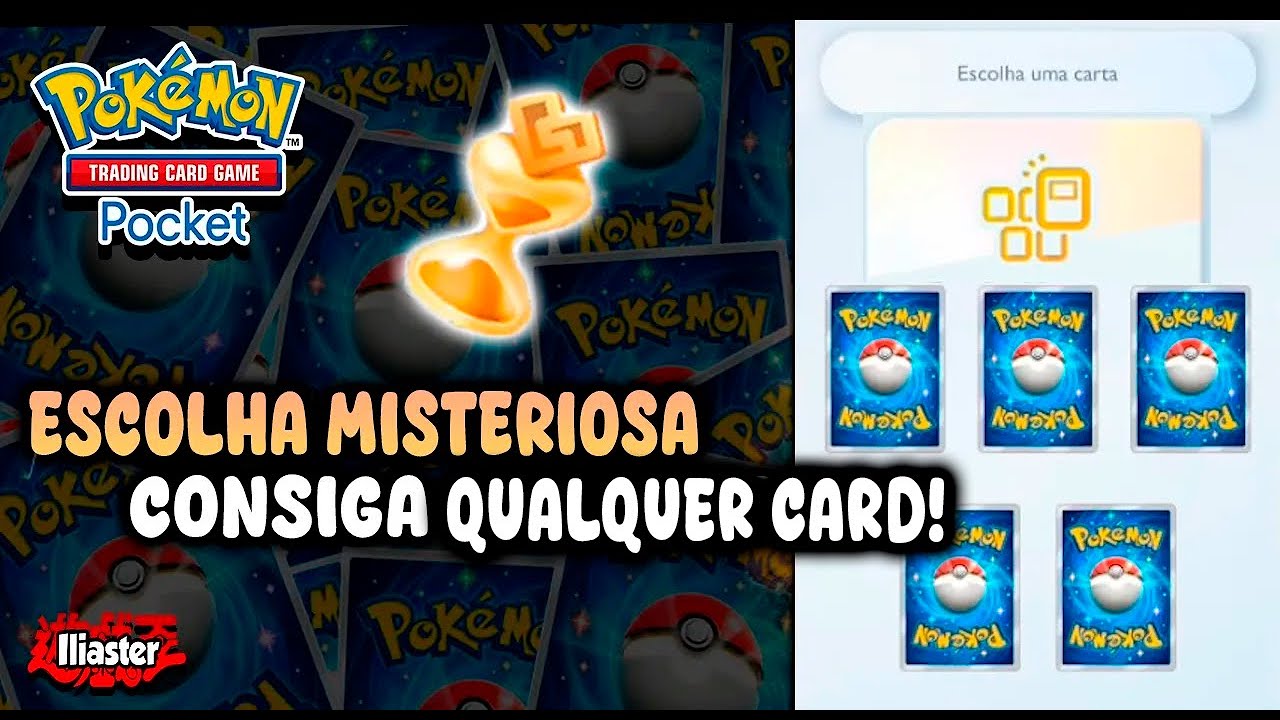 Tudo sobre a Escolha Misteriosa! - Pokémon TCG Pocket - YouTube