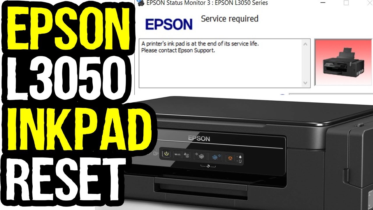 Epson Reset Waste Ink Pad Counter with - YouTube