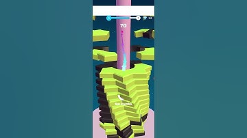 Helix Stack Jump Gameplay all level #Shorts