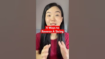 How to Reverse A String in 4 Different Ways? #pythontutorial #coding #programmingforbeginners